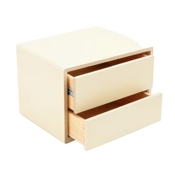 Rowan Bluff Small-Parts Storage Drawer Cabinet - Cream