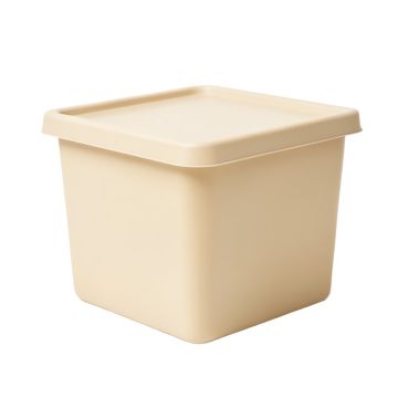 Linden Bridge Closed Outdoor Storage Box - Beige
