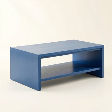 Olive Canyon Coffee Table - Blue (synthetic illustration; no displayed measurements)