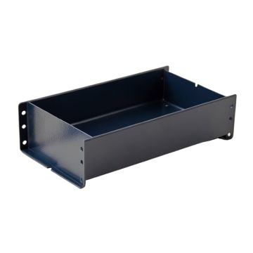 Ridge Crossing Empty Under-Desk Cable Tray - Navy