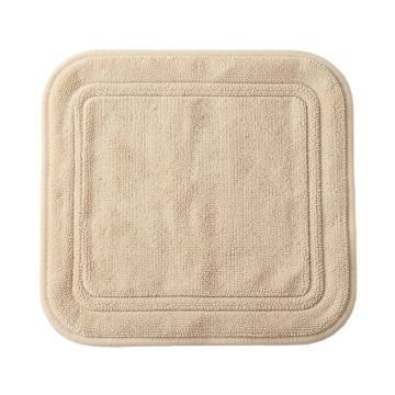 Dune Crest Bath Mat - Beige (synthetic illustration; no displayed measurements)
