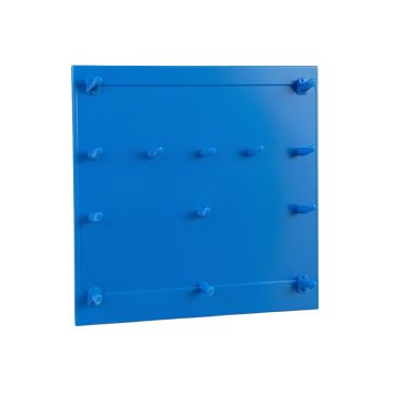 Wren Bridge Empty Wall-Mounted Tool Organizer Panel - Blue