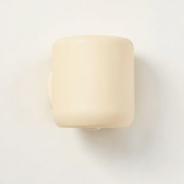 Cove Dale Wall Sconce Mounted On A Plain Wall - Cream (synthetic illustration; no displayed measurements)