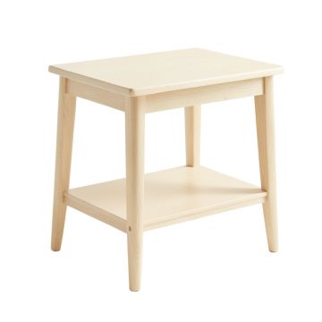 Bay Bend Side Table - Ivory (synthetic illustration; no displayed measurements)