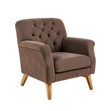 Autenberg 28.5 '' Wide Tufted Polyester Armchair (synthetic illustration; no displayed measurements)