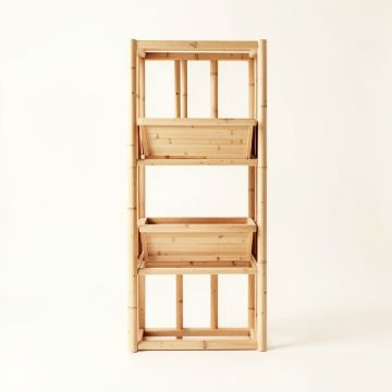 Cliff Brook Empty Vertical Garden Frame - Beige (synthetic illustration; no displayed measurements)