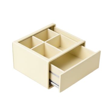 Summit Bluff Empty Coffee-Station Organizer - Cream
