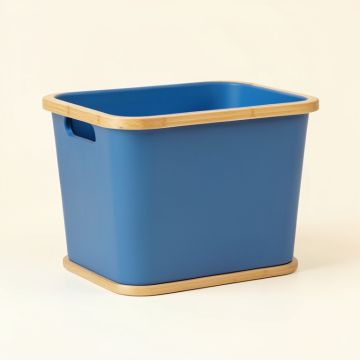 Wren Arc Laundry Hamper - Blue (synthetic illustration; no displayed measurements)