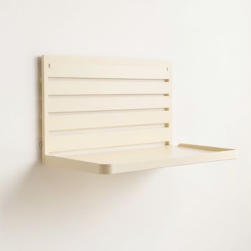 Fern Dale Wall-Mounted Entryway Organizer Shelf - Ivory (synthetic illustration; no displayed measurements)