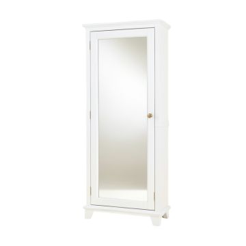 Armour Over The Door Jewelry Armoire With Mirror