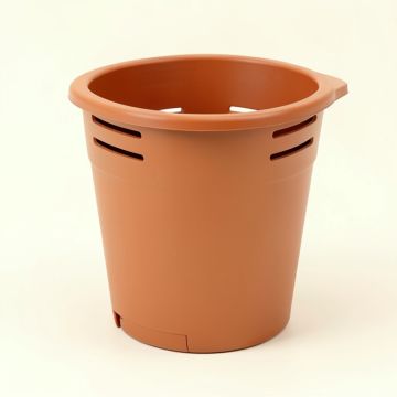 Juniper Crest Closed Garden Compost Bin - Terracotta (synthetic illustration; no displayed measurements)