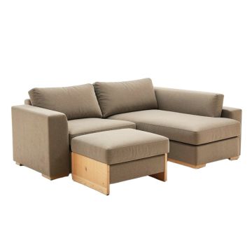Hemphill 104 '' Wide Reversible Sofa & Chaise With Ottoman