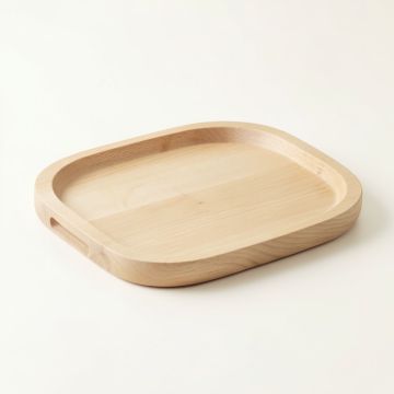 Wren Branch Serving Tray - Beige (synthetic illustration; no displayed measurements)