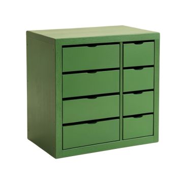 Cove Bridge Small-Parts Storage Drawer Cabinet - Green