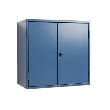 Dune Edge Wall-Mounted Entry Cabinet - Blue