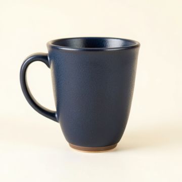 Aspen Crest Ceramic Mug - Navy (synthetic illustration; no displayed measurements)