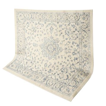 Elson Oriental Ivory/Blue Area Rug