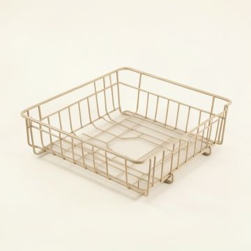 Spruce Bridge Empty Under-Desk Cable Tray - Beige (synthetic illustration; no displayed measurements)