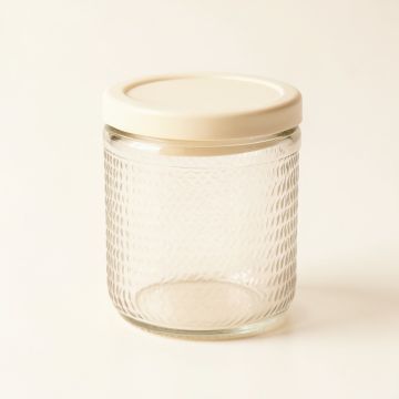 Moss Brook Storage Canister With Lid - Cream (synthetic illustration; no displayed measurements)