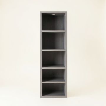 Hazel Branch Narrow Cubby Tower - Gray (synthetic illustration; no displayed measurements)