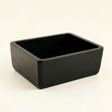 Elm Bluff Empty Storage Basket - Black (synthetic illustration; no displayed measurements)