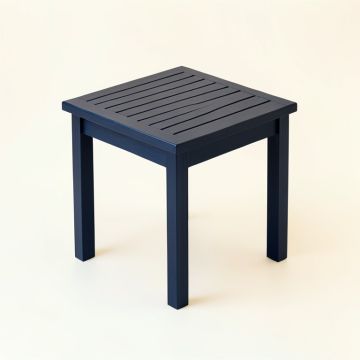 Ridge Bridge Compact Balcony Table - Navy (synthetic illustration; no displayed measurements)