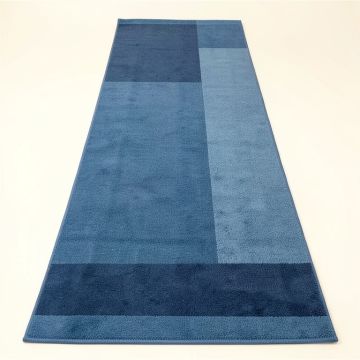 Cliff Bluff Narrow Runner Rug - Blue (synthetic illustration; no displayed measurements)