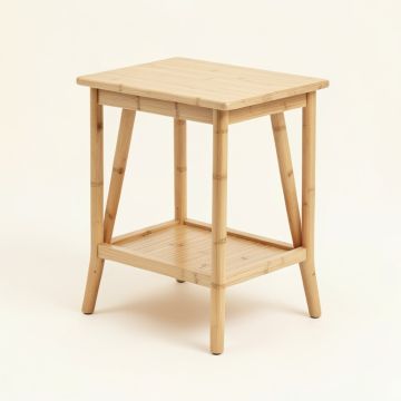 Holly Dell Side Table - Beige (synthetic illustration; no displayed measurements)
