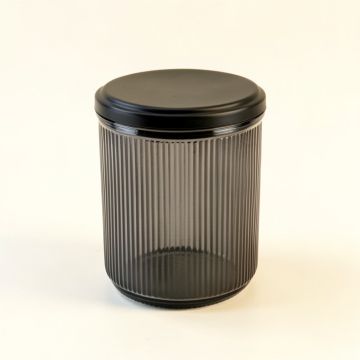 Birch Canyon Storage Canister With Lid - Black (synthetic illustration; no displayed measurements)