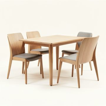 Guillaume 3 Piece Dining Set (synthetic illustration; no displayed measurements)