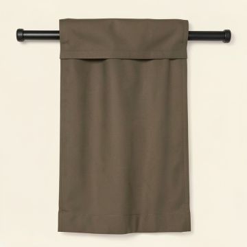 Wayfair Basics® Solid Room Darkening Thermal Rod Pocket Single Curtain Panel (synthetic illustration; no displayed measurements)