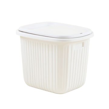 Shore Branch Laundry Hamper - White