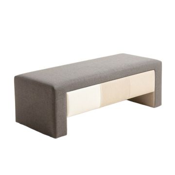 Ariyel Upholstered Wood Bench (synthetic illustration; no displayed measurements)
