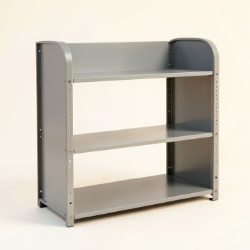 Glen Dale Desktop Shelving Unit - Gray (synthetic illustration; no displayed measurements)