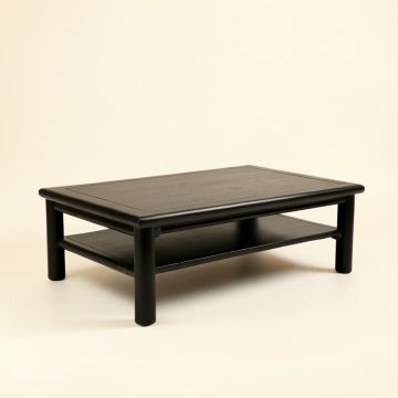 Juniper Falls Coffee Table - Black (synthetic illustration; no displayed measurements)
