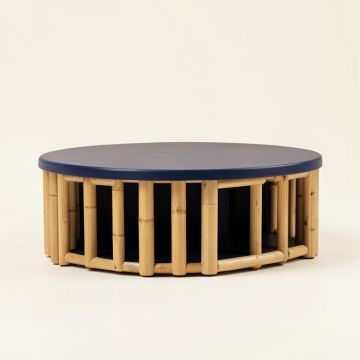 Harbor Brook Shoe Storage Bench - Navy (synthetic illustration; no displayed measurements)