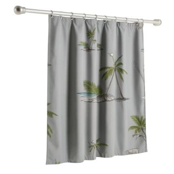 71 '' X71 '' 4Pcs Shower Curtain Sets Beach Theme Shower Curtains