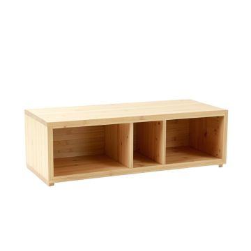 Lake Edge Shoe Storage Bench - Beige