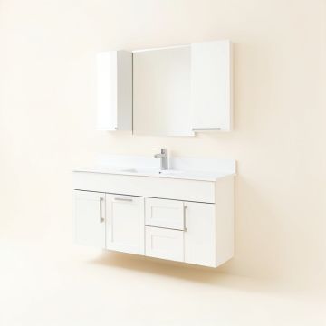 Acaia 30 '' Wall-Mounted Single Bathroom Vanity Set (synthetic illustration; no displayed measurements)
