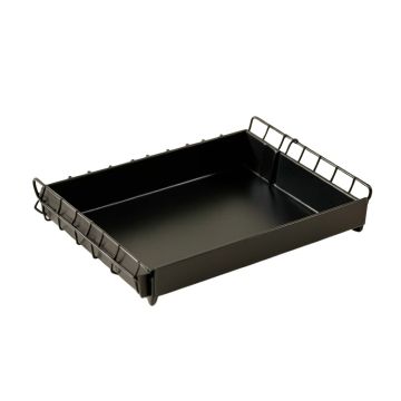Brook Branch Empty Under-Desk Cable Tray - Black