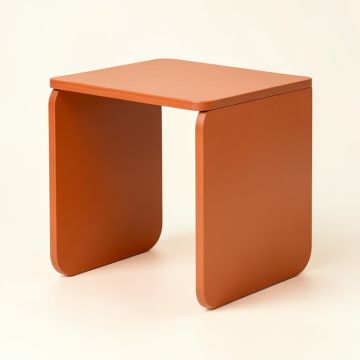 Hazel Dell Side Table - Terracotta (synthetic illustration; no displayed measurements)