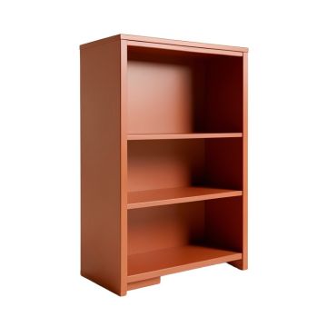 Slate Edge Freestanding Bookcase - Terracotta (synthetic illustration; no displayed measurements)