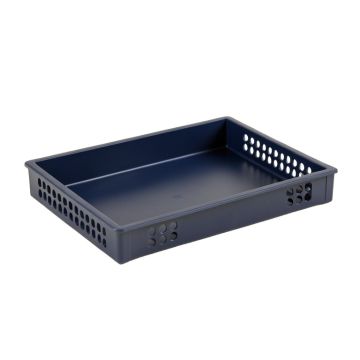 Stone Branch Empty Under-Desk Cable Tray - Navy