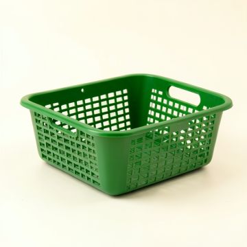 Heath Branch Empty Storage Basket - Green (synthetic illustration; no displayed measurements)