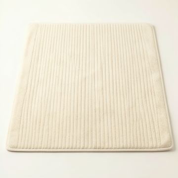 Moss Brook Bath Mat - Cream (synthetic illustration; no displayed measurements)