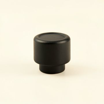 River Arc Cabinet Knob Without Packaging - Black (synthetic illustration; no displayed measurements)