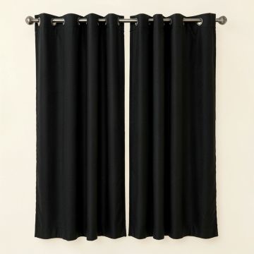 Granados Tulle Solid Blackout Thermal Grommet Curtain Panels (synthetic illustration; no displayed measurements)
