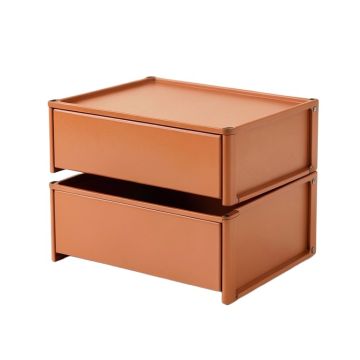 Cliff Branch Under-Desk Drawer Unit - Terracotta
