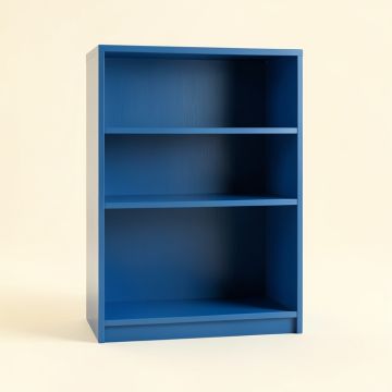 Willow Crossing Freestanding Bookcase - Blue (synthetic illustration; no displayed measurements)