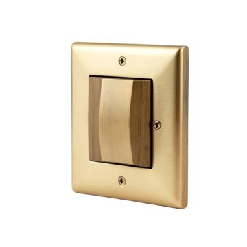 Mulholland 2-Gang Toggle Light Switch Wall Plate